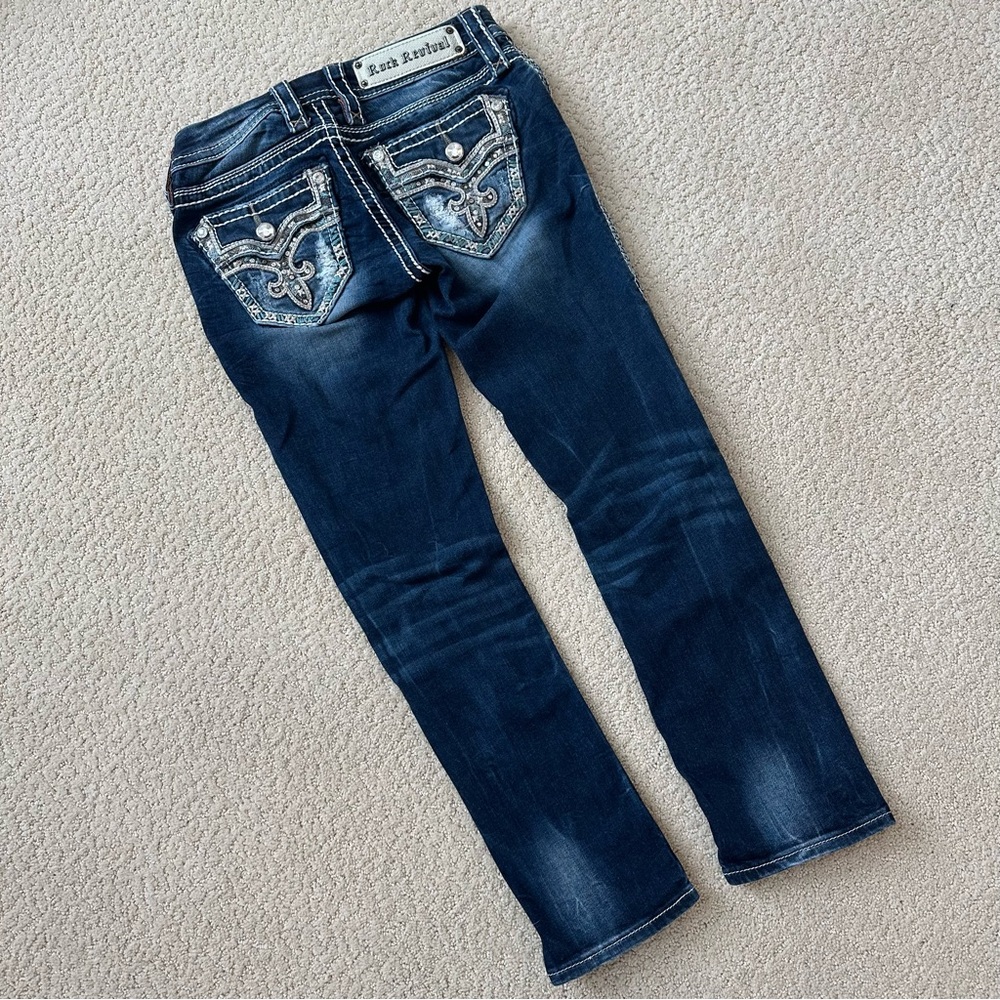 Miss Me Dark Wash Embellished Jeans